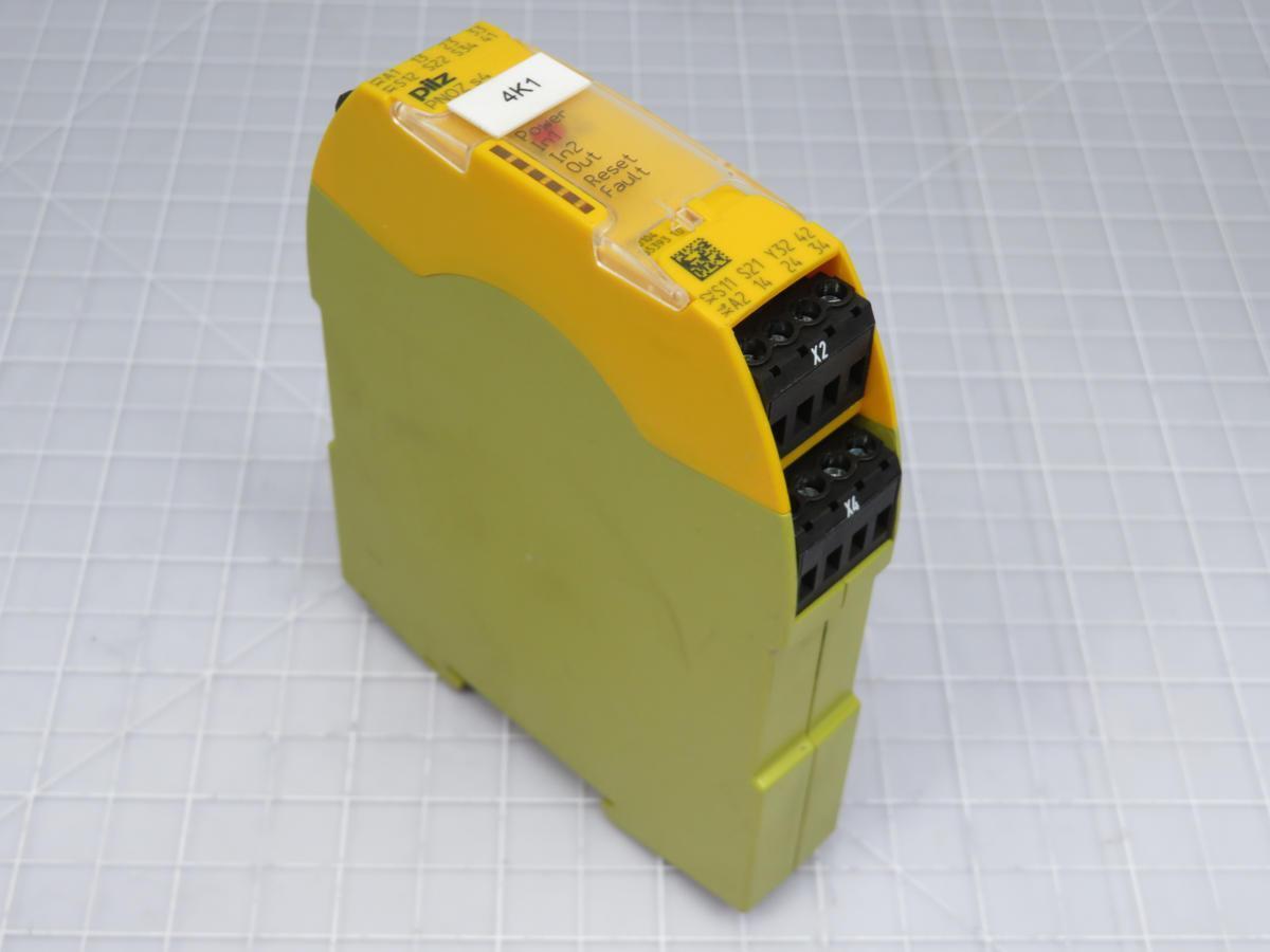 1PC Pilz 750104 PNOZ S4 Safety Relay 24VDC 3 - KOEED