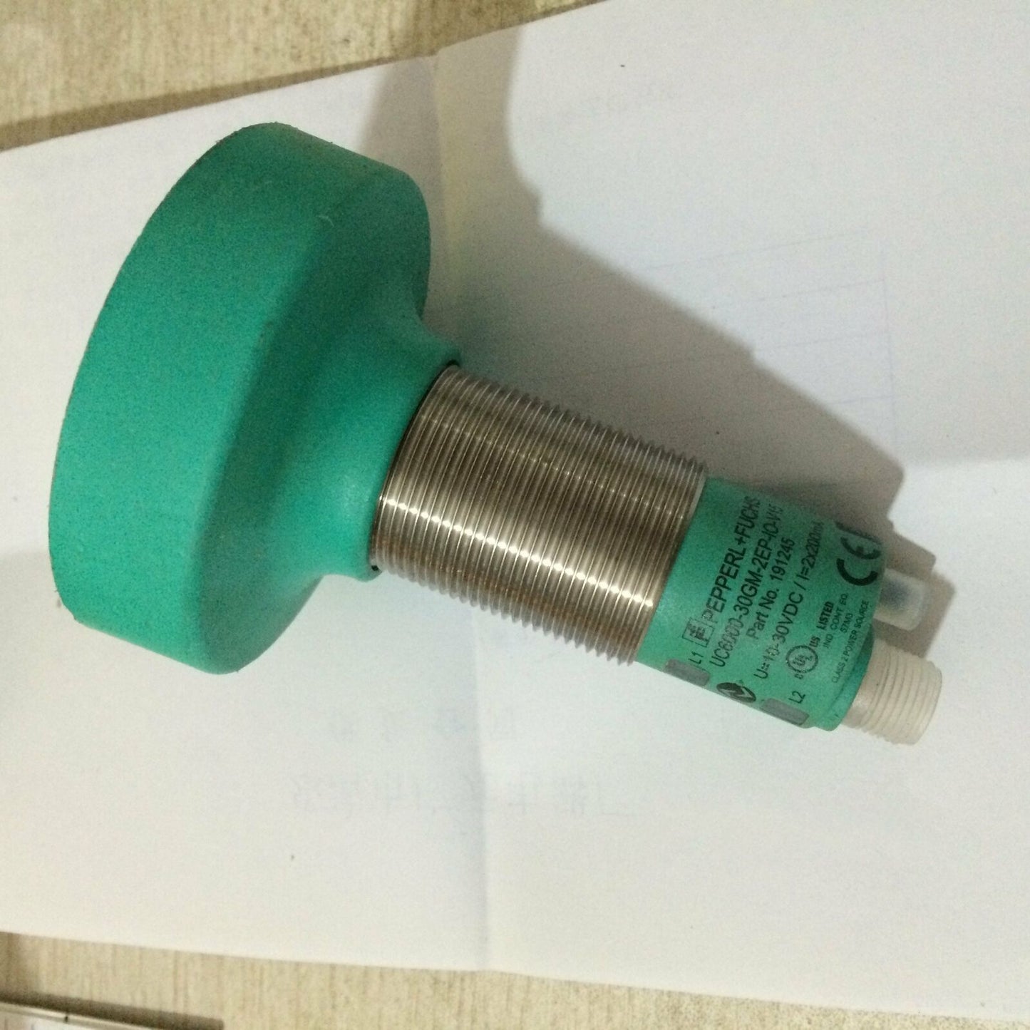 Ultrasonic Sound Generator UC6000-30GM-2EP-IO-V15 - PEPPERL+FUCHS