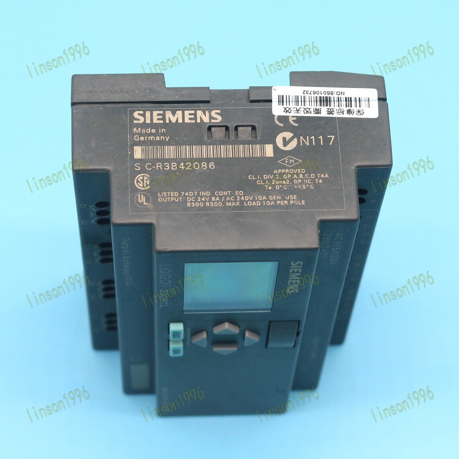 used SSIEMENS 6ED1053-1FB00-0BA2 6ED1053-1FB00-0BA2 Tested SHIP - SIECTRANS