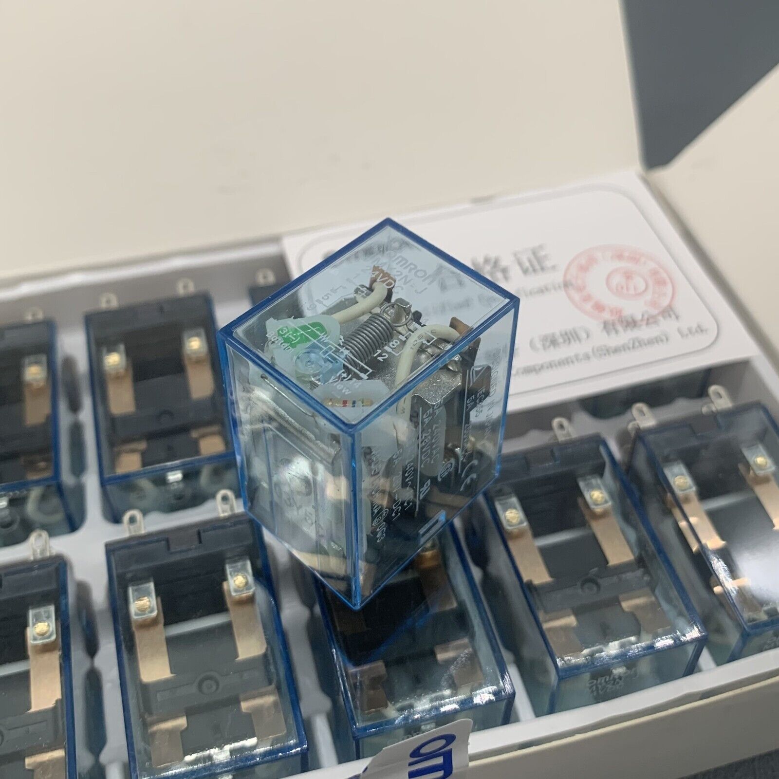 new 10PCS/ In Box OMRON MY2N-J General Purpose Relay 24VDC - OMRON