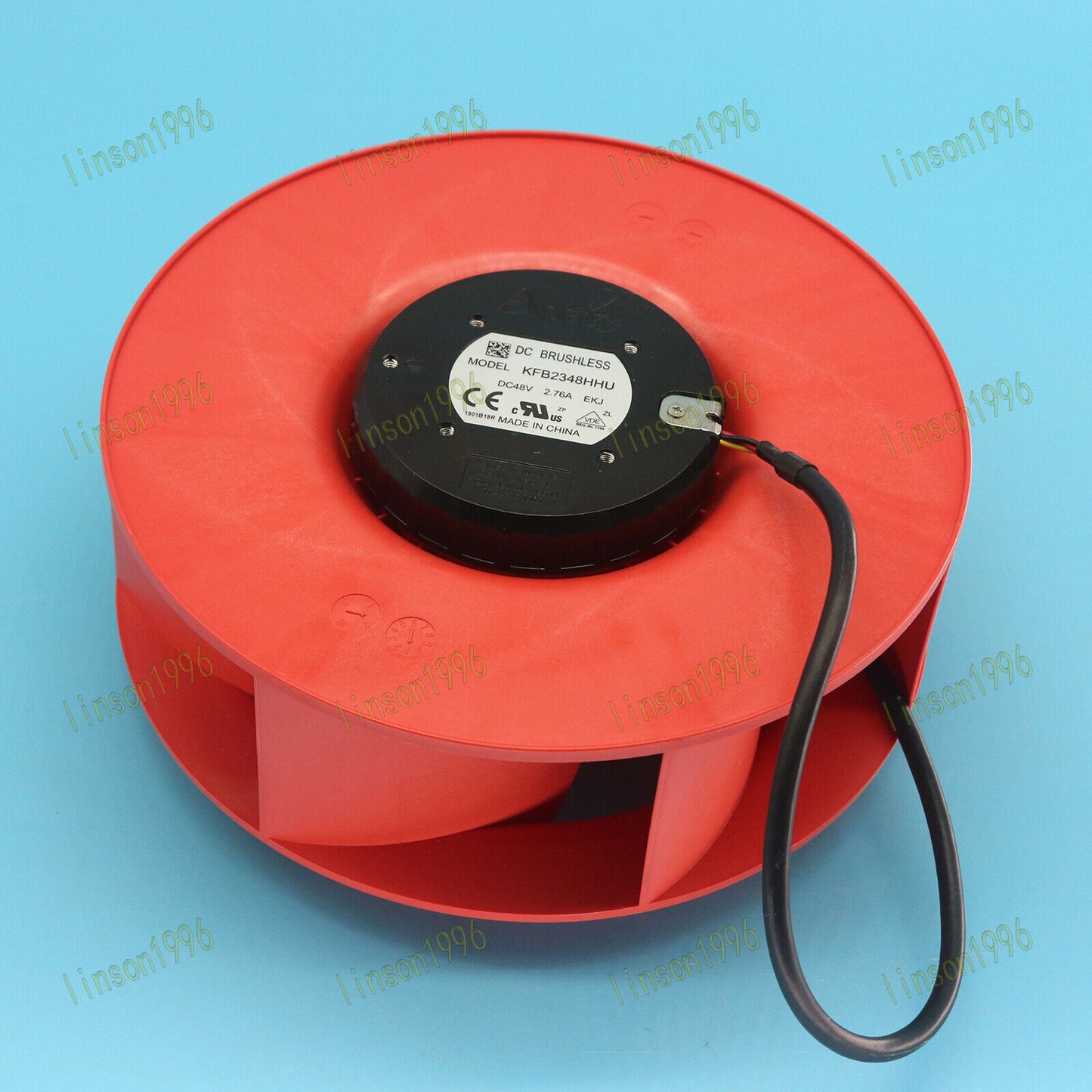 1PC Delta KFB2348HHU Brushless 48V 2.76A Wind Turbine Fan for Ship - DELTA