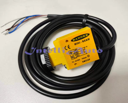 1PC BANNER SM312F 25620 Photoelectric sensor with box
