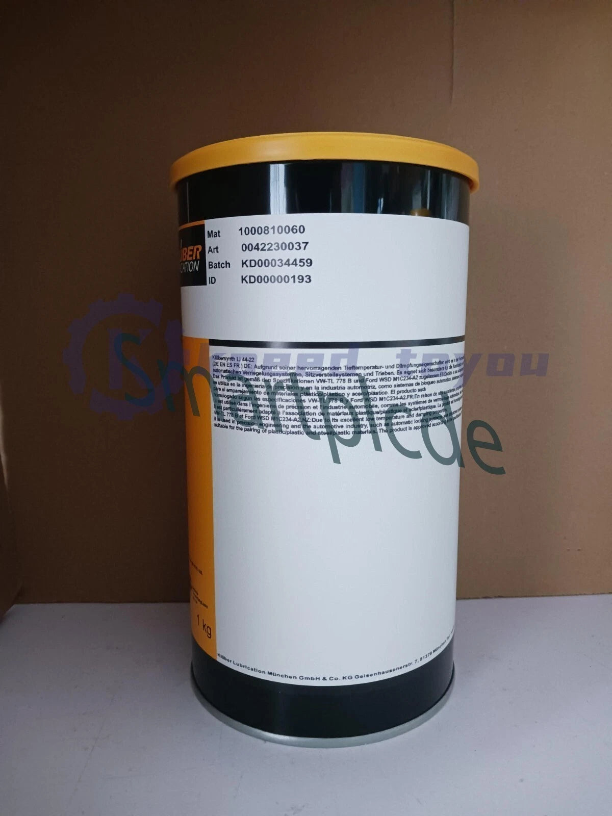 1Pcs KLUBER Lubrication Klubersynth LI 44-22 1Kg (2.2 LB) free shipping