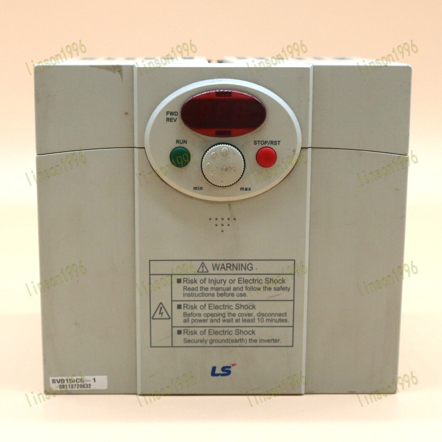 used One LS SV015iC5-1 220V 1.5KW Inverter - ONE