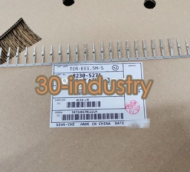 500 Pack of 8230-5271 Connector Plug Terminals - OMRON