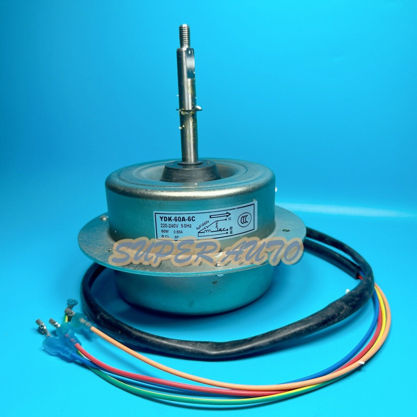 1Pcs YDK-60A-6C 60W Fan Motor 220-240V - YDK