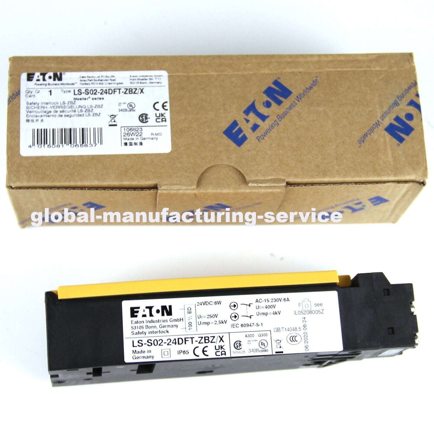 EATON MOELLER LS-S02-24DFT-ZBZ/X Safety Switch - EATON MOELLER
