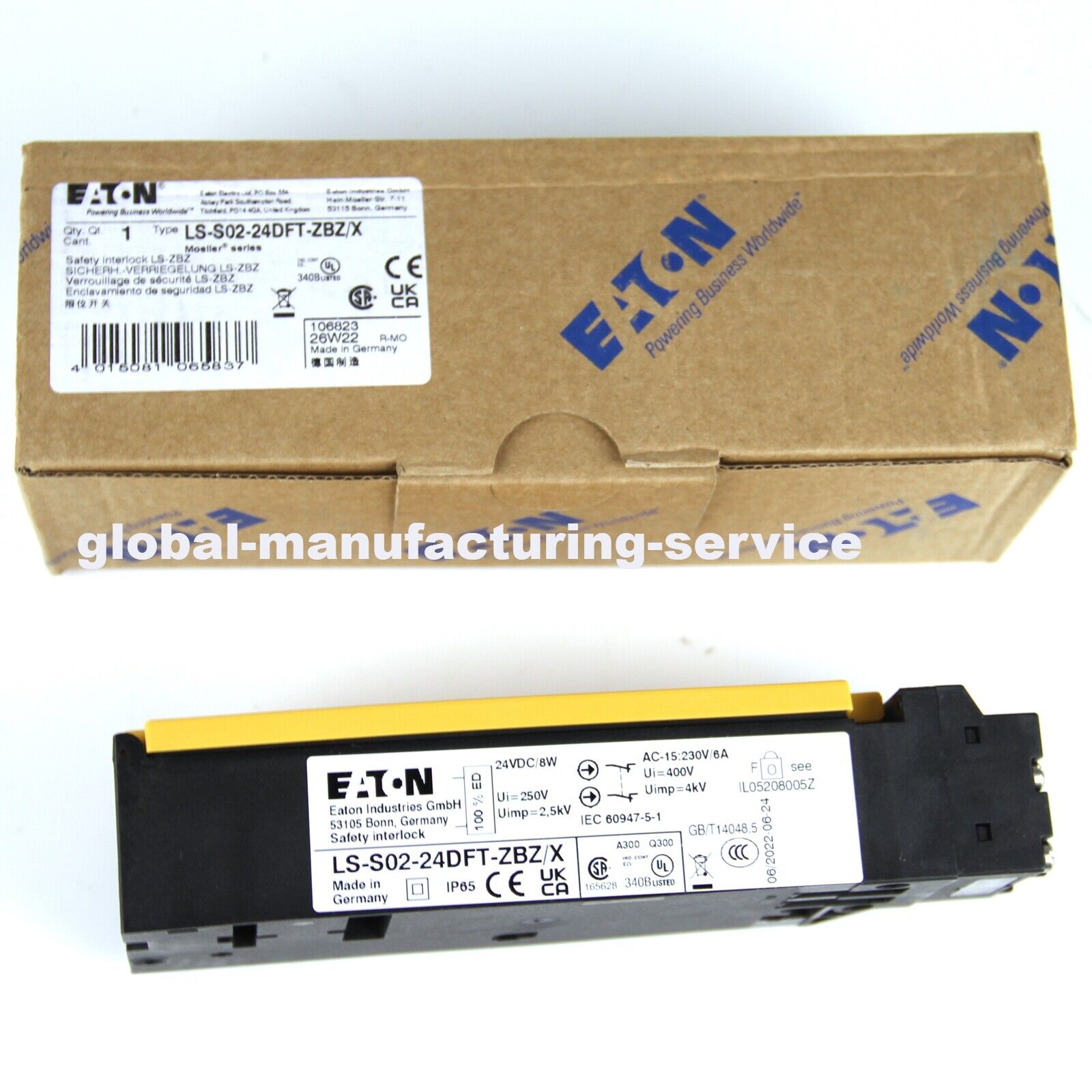 EATON MOELLER LS-S02-24DFT-ZBZ/X Safety Switch - EATON MOELLER