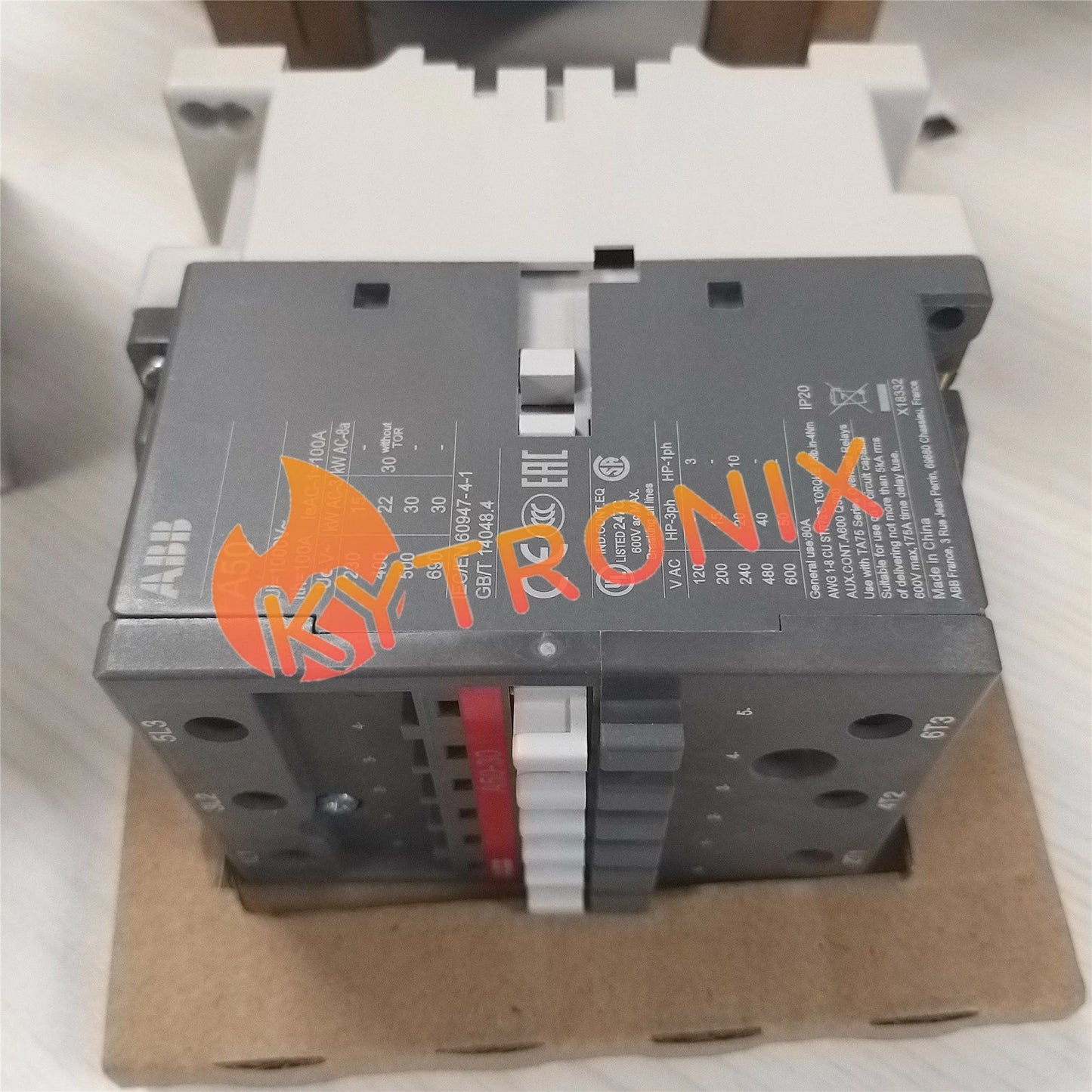 1PC ABB A50-30-11 110V 50Hz / 110-120V 60Hz Contactor 1SBL351001R8411