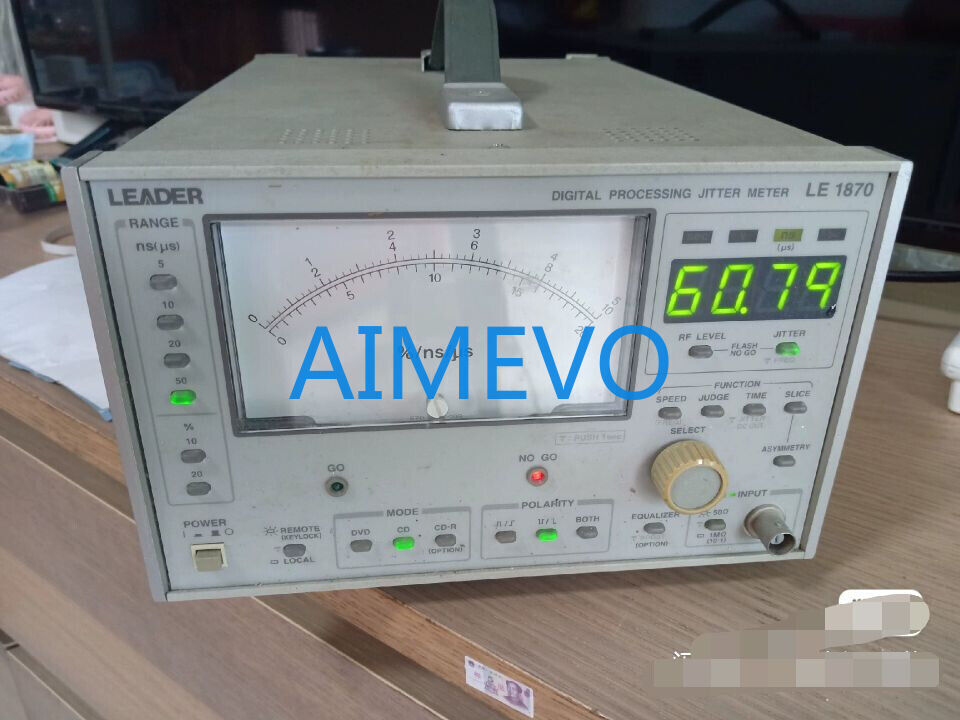 used Leader LE 1870 LE1870 Digital Processing Jitter - LEADER