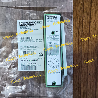 new 1Pcs SACB-8/3-L-M12-M8 1434840 - KOEED