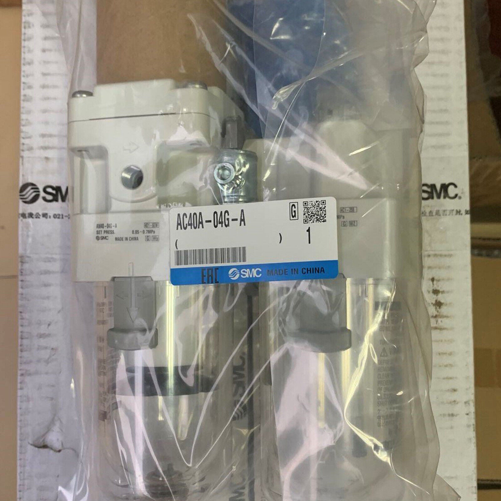 SMC AC40A-04G-A Filter Pressure Regulator - SMC
