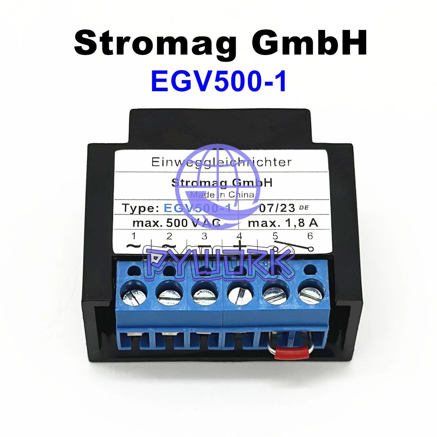 Einweggleichrichter EGV500-1 500VAC 1,8A Rectifier module GmbH EGV 500-1