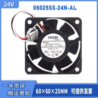 NMB 06025SS-24N-AL 6025 24V 6CM 3-Wire Inverter Cooling Fan
