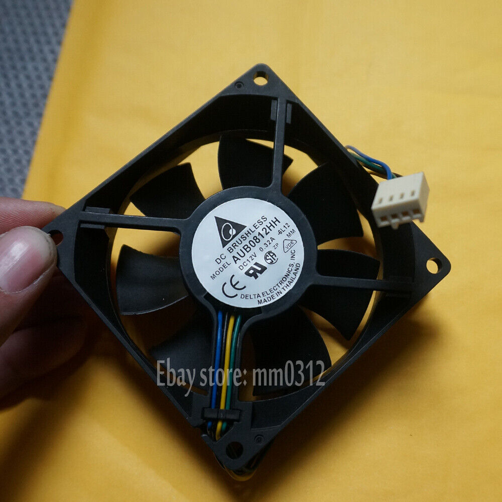Delta AUB0812HH 80mm x 80mm x 25mm PWM Cooler for HP 12V 0.32A - DELTA