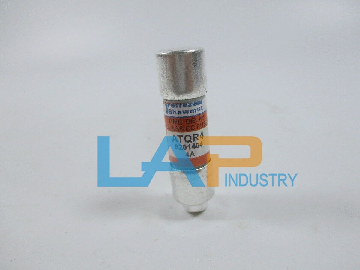 10Pcs Ferraz Shawmut ATQR4 Fuse 4A 600VAC - New Box Set - FERRAZ SHAWMUT