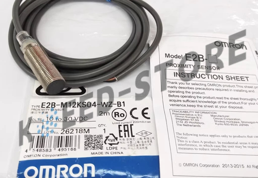 1PCS Omron Proximity sensor E2B-M12KS04-WZ-B1