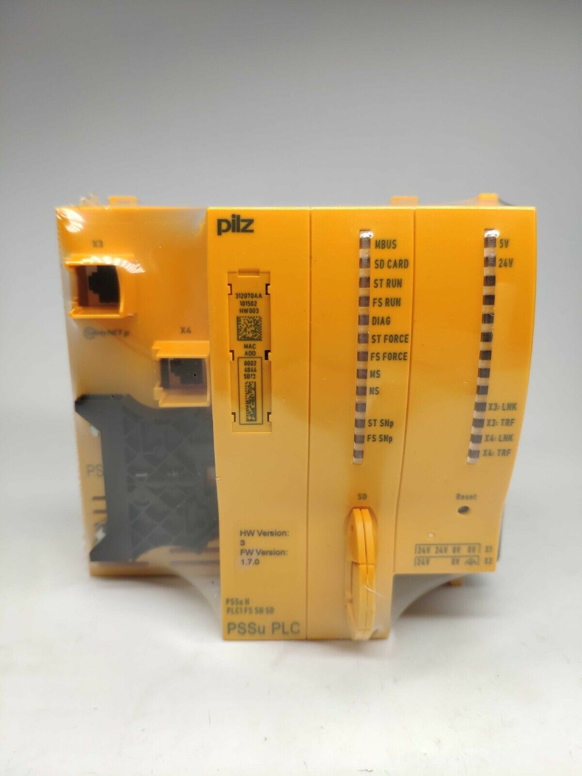 New Pilz PSSu PLC Module H PLC1 FS SN SD - PILZ