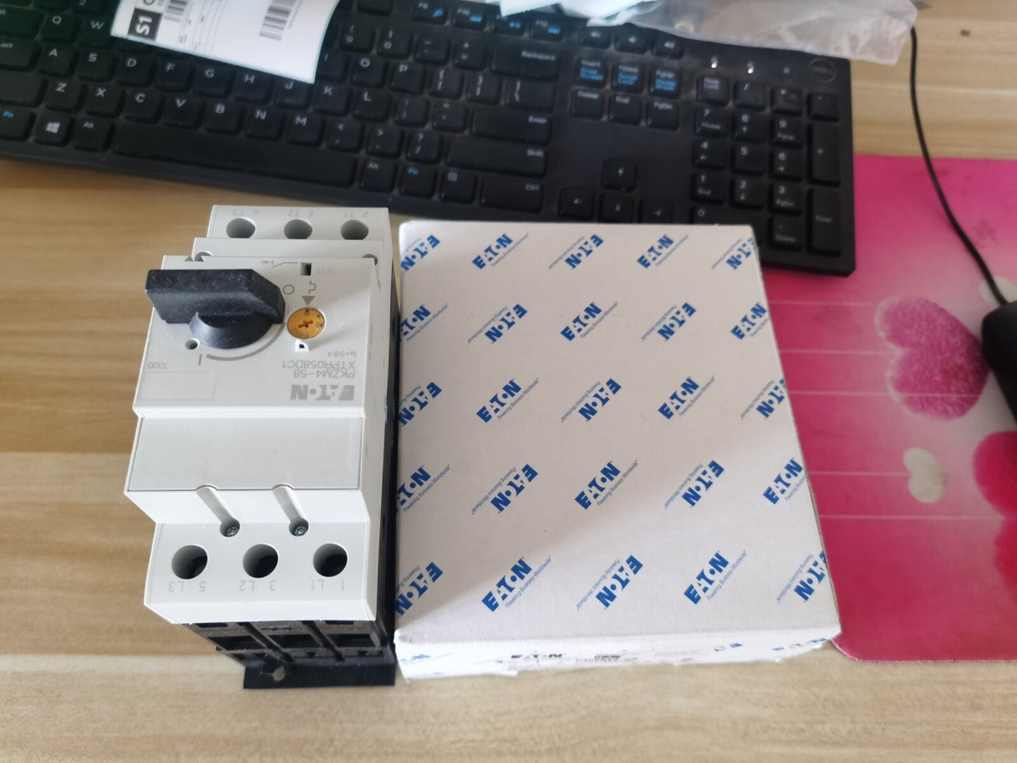 1PCS Eaton Moeller PKZM4-58 XTPR058DC1NL Circuit Breaker 50-58A