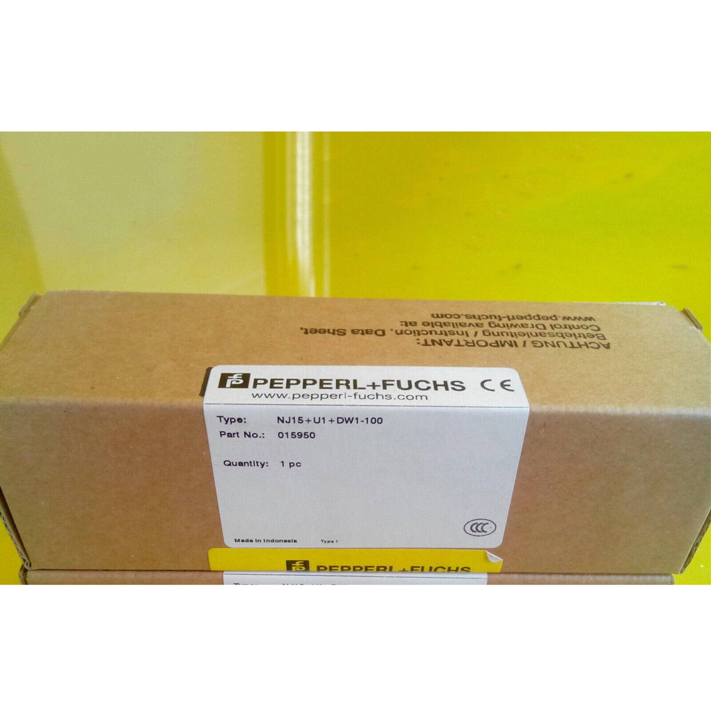 Pepperl+Fuchs NJ15+U1+DW1-100 Proximity Switch - PEPPERL+FUCHS