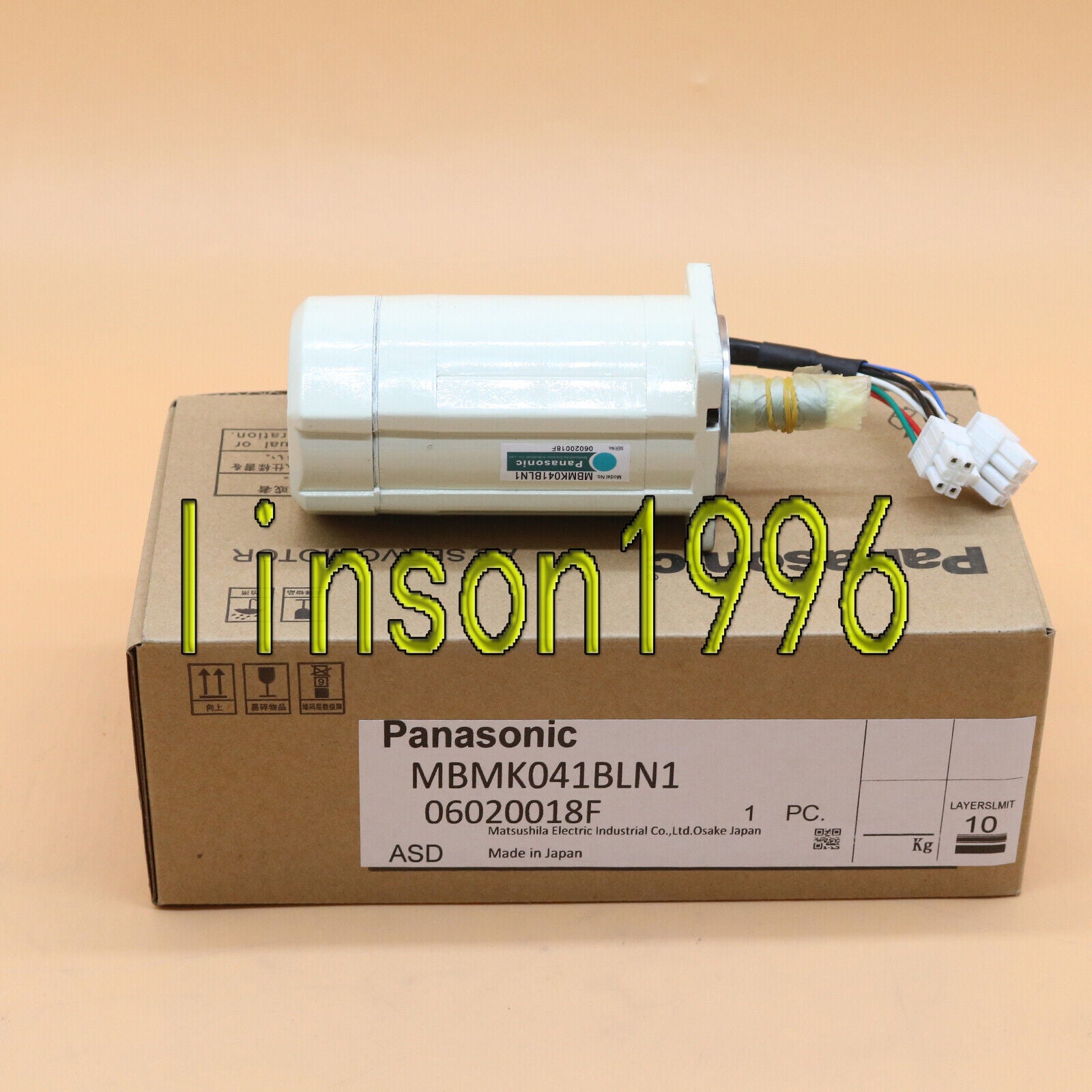 1pc Panasonic MBMK041BLN1 AC Servo Motor in Stock - PANASONIC