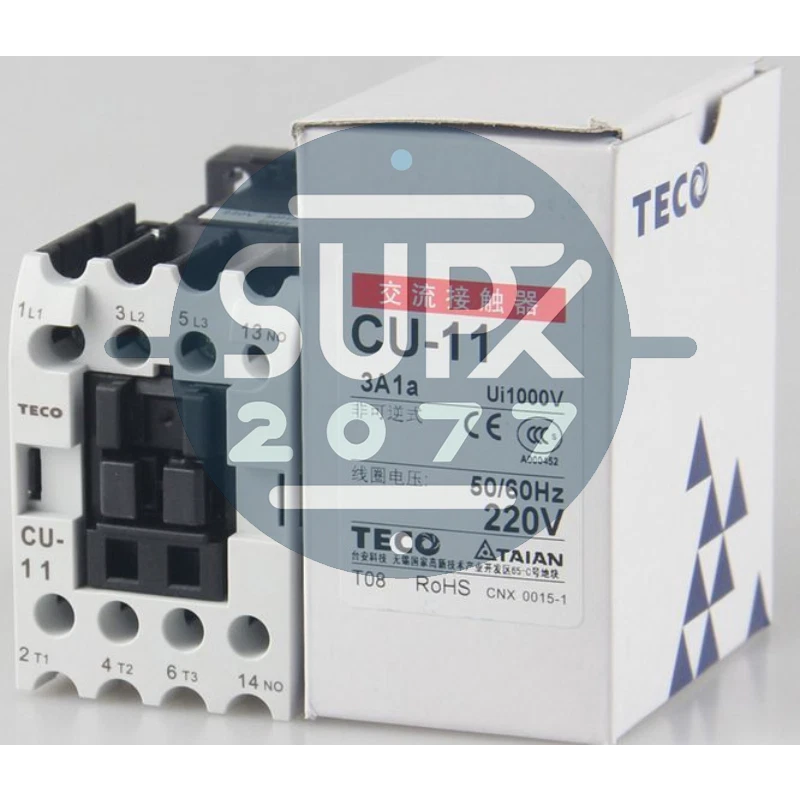 CU-11 CU 11 3A1a 220VAC TECO AC Contactor Free Shipping #su