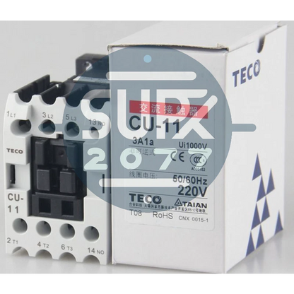 CU-11 CU 11 3A1a 220VAC TECO AC Contactor Free Shipping #su