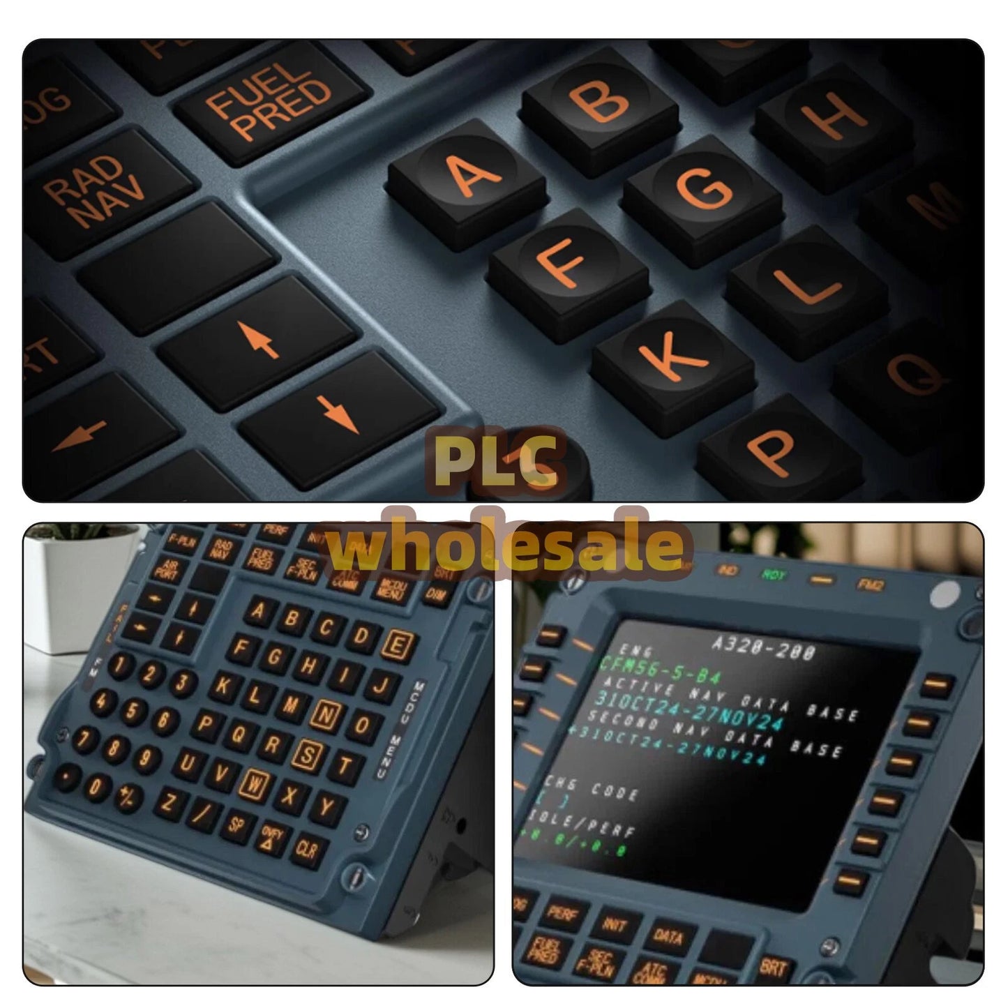 Winwing A3xx Mcdu Flight Control Panel Simulator Compatible W/ X-plane Msfs Bzsi