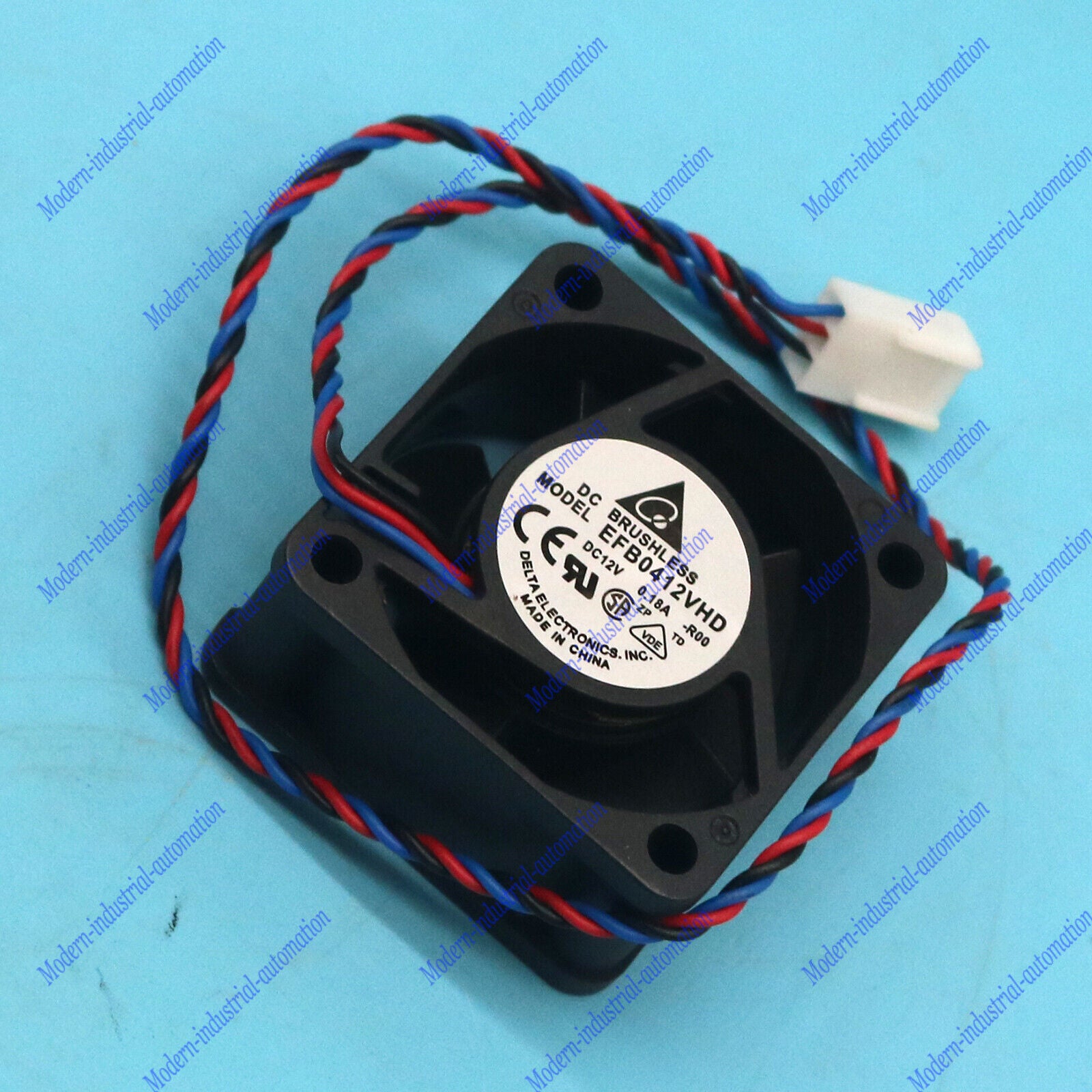 new 1PC  Delta EFB0412VHD 4020 40mm 4CM DC12V 0.18A 3-wire Switch cooling