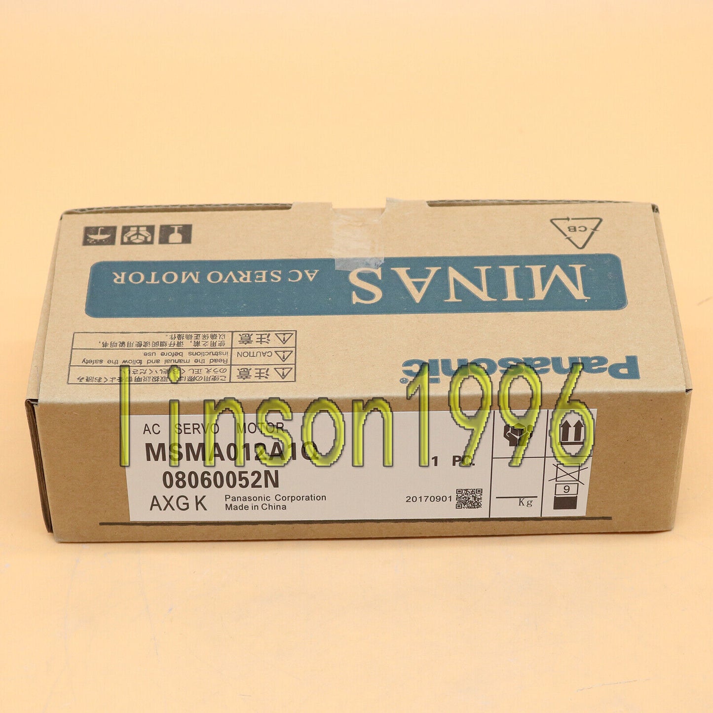 Panasonic AC Servo Motor MSMA012A1Q In Box One Year - PANASONIC