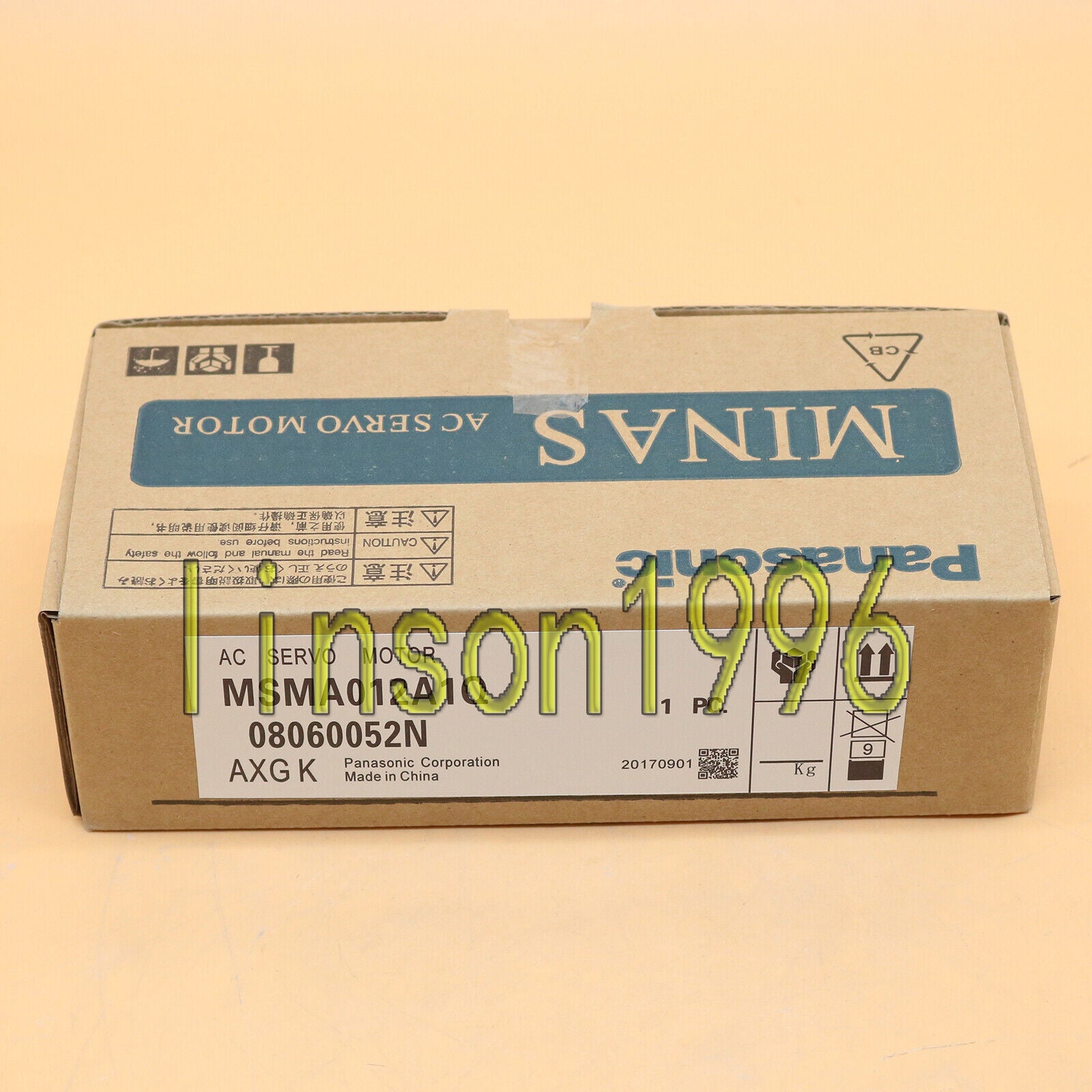 Panasonic AC Servo Motor MSMA012A1Q In Box One Year - PANASONIC