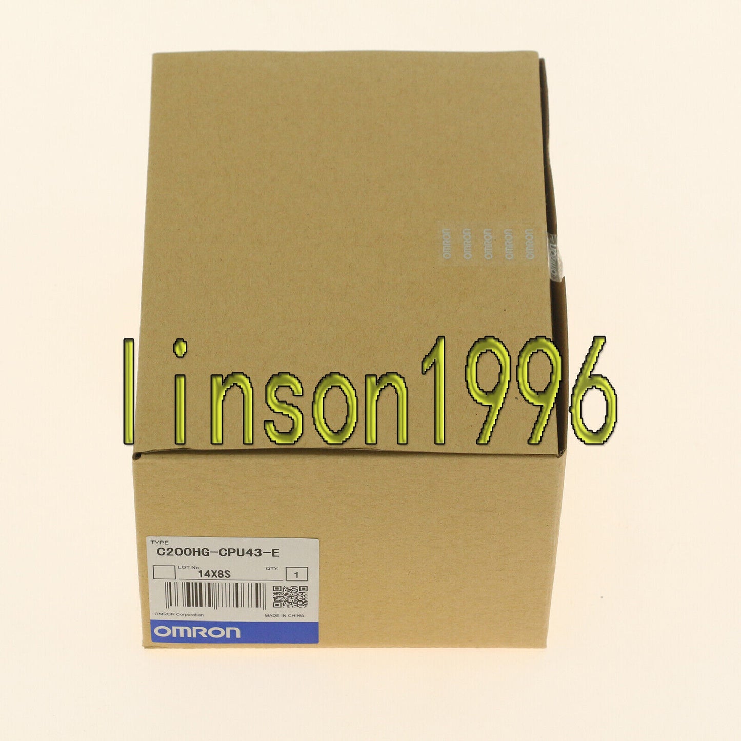Omron C200HG-CPU43 programmable controller unit 1 year - OMRON