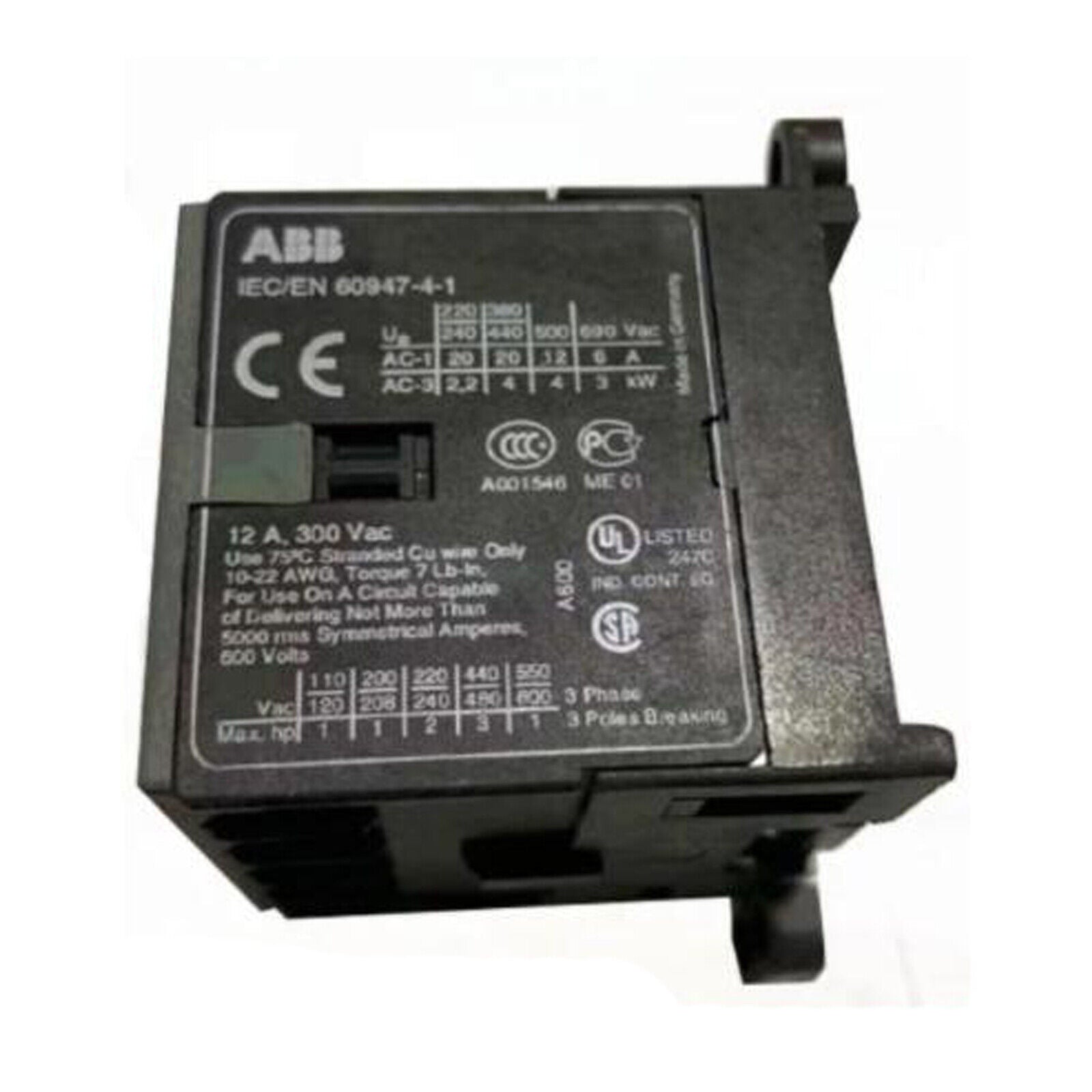ABB IEC/EN60947-4-1 Contactor - New In Box - ABB