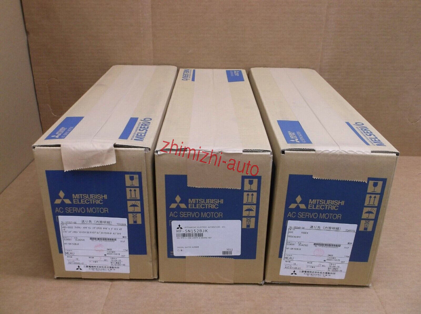 new HF-SN152BJK Mitsubishi 1500W Servo Motor With Brake HFSN152BJK