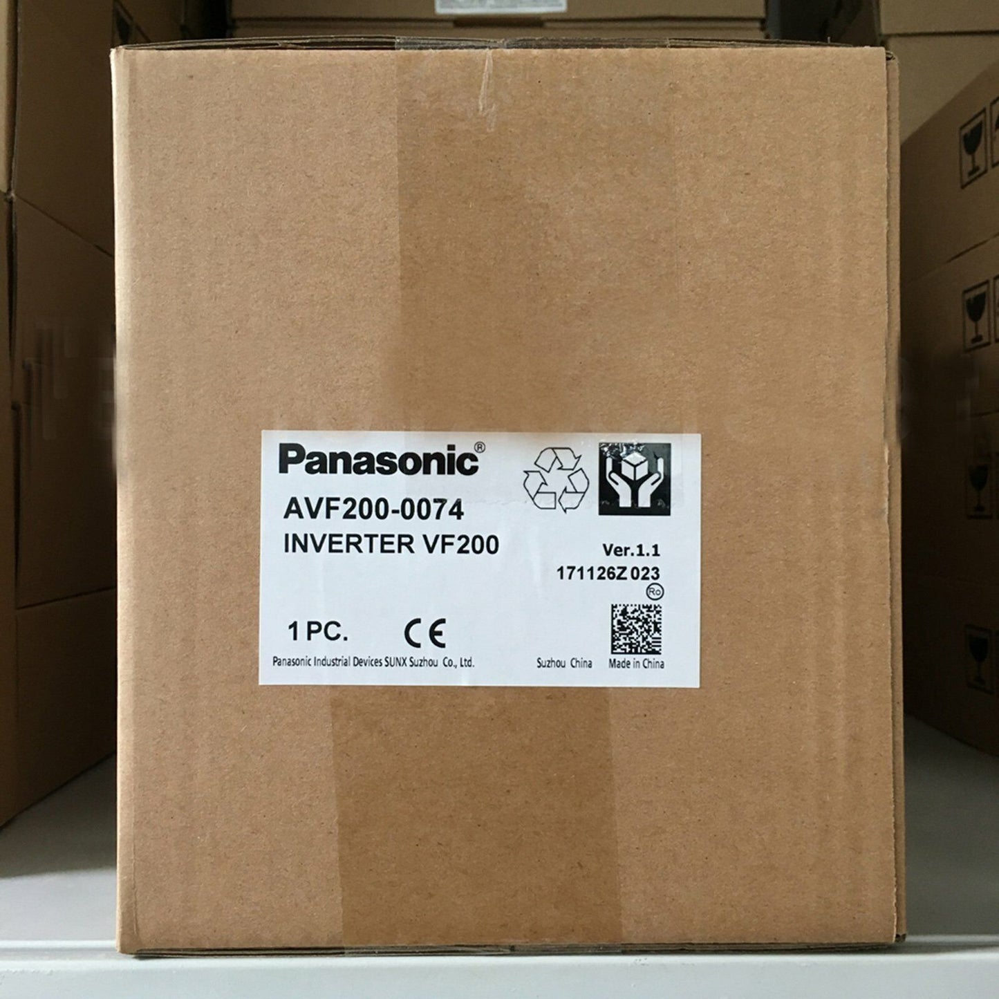 1PC Panasonic Inverter AVF200-0074 0.75KW 380V - PANASONIC