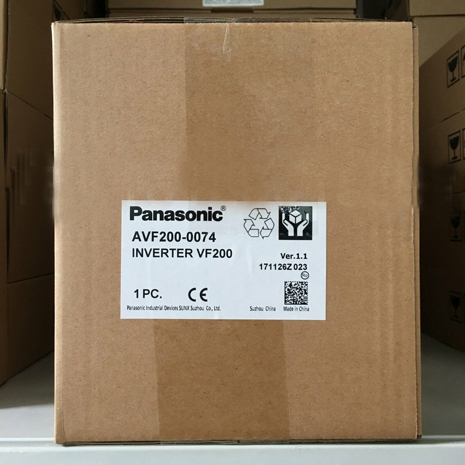 1PC Panasonic Inverter AVF200-0074 0.75KW 380V - PANASONIC