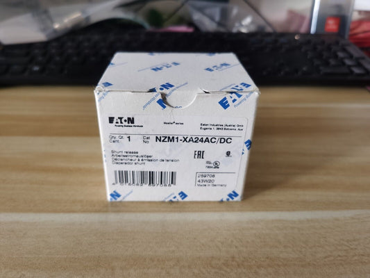1PCS  Eaton Moeller  NZM1-XA24AC/DC  Shunt Release  In Box