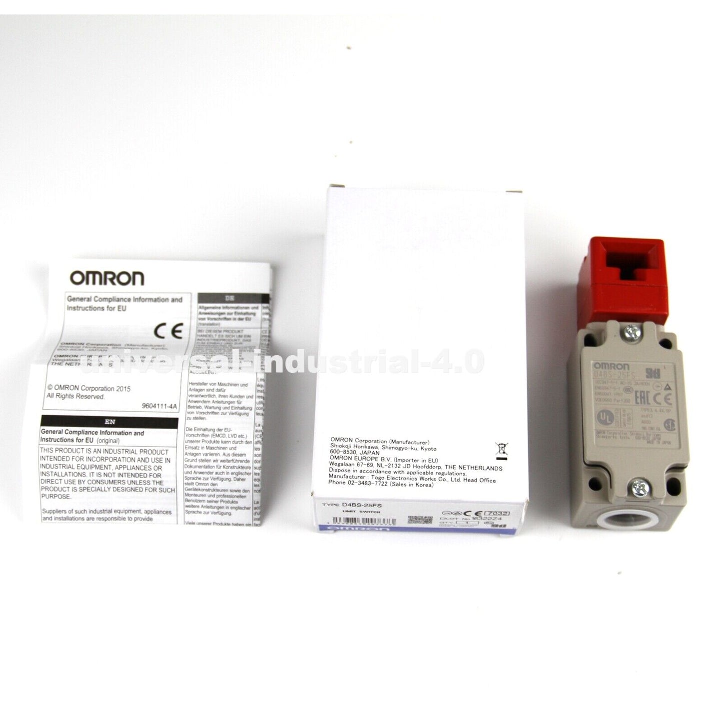 Omron D4BS-25FS Safety Door Switch - OMRON