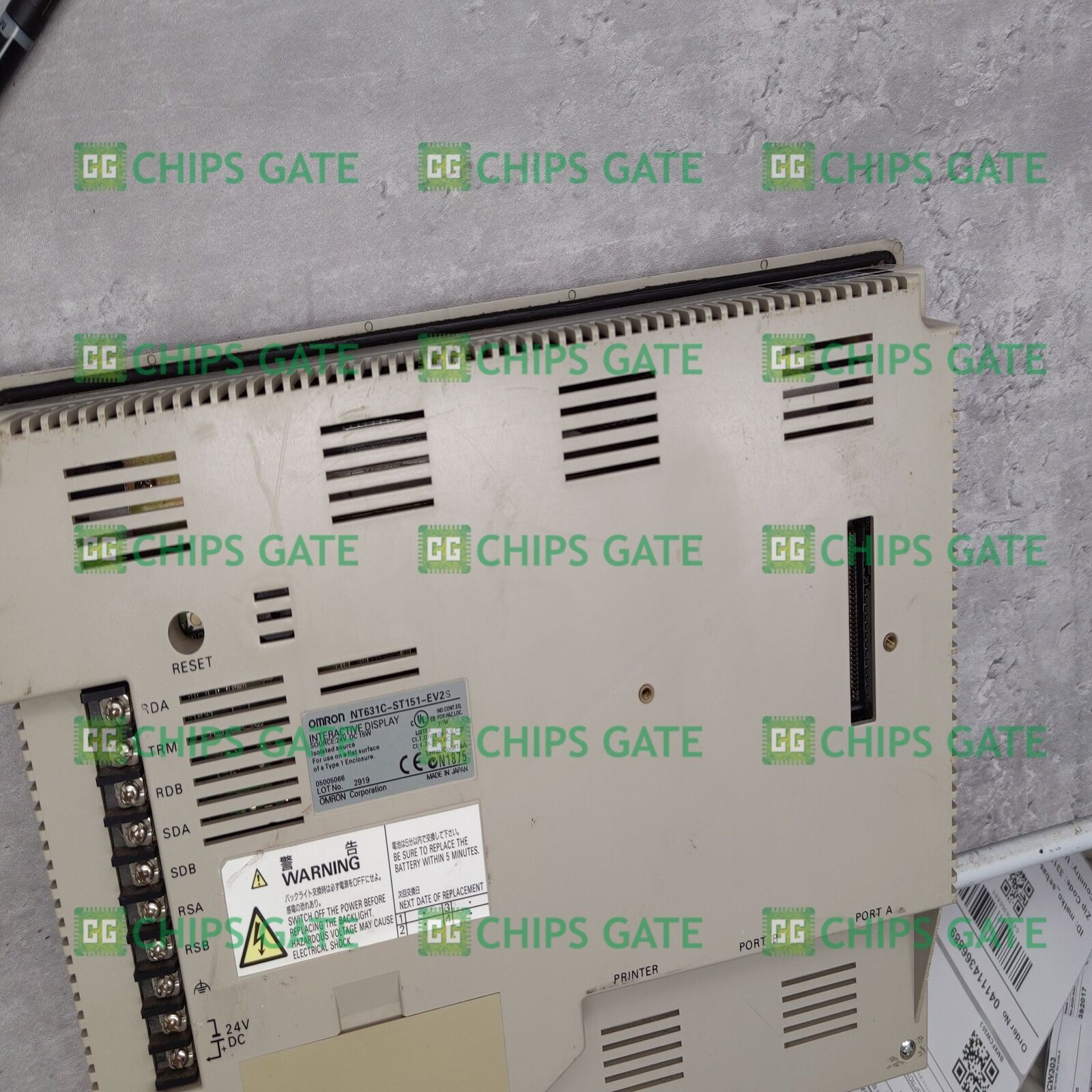 used 1PCS Omron touch screen NT631C-ST151-EV2S Fast Ship - OMRON