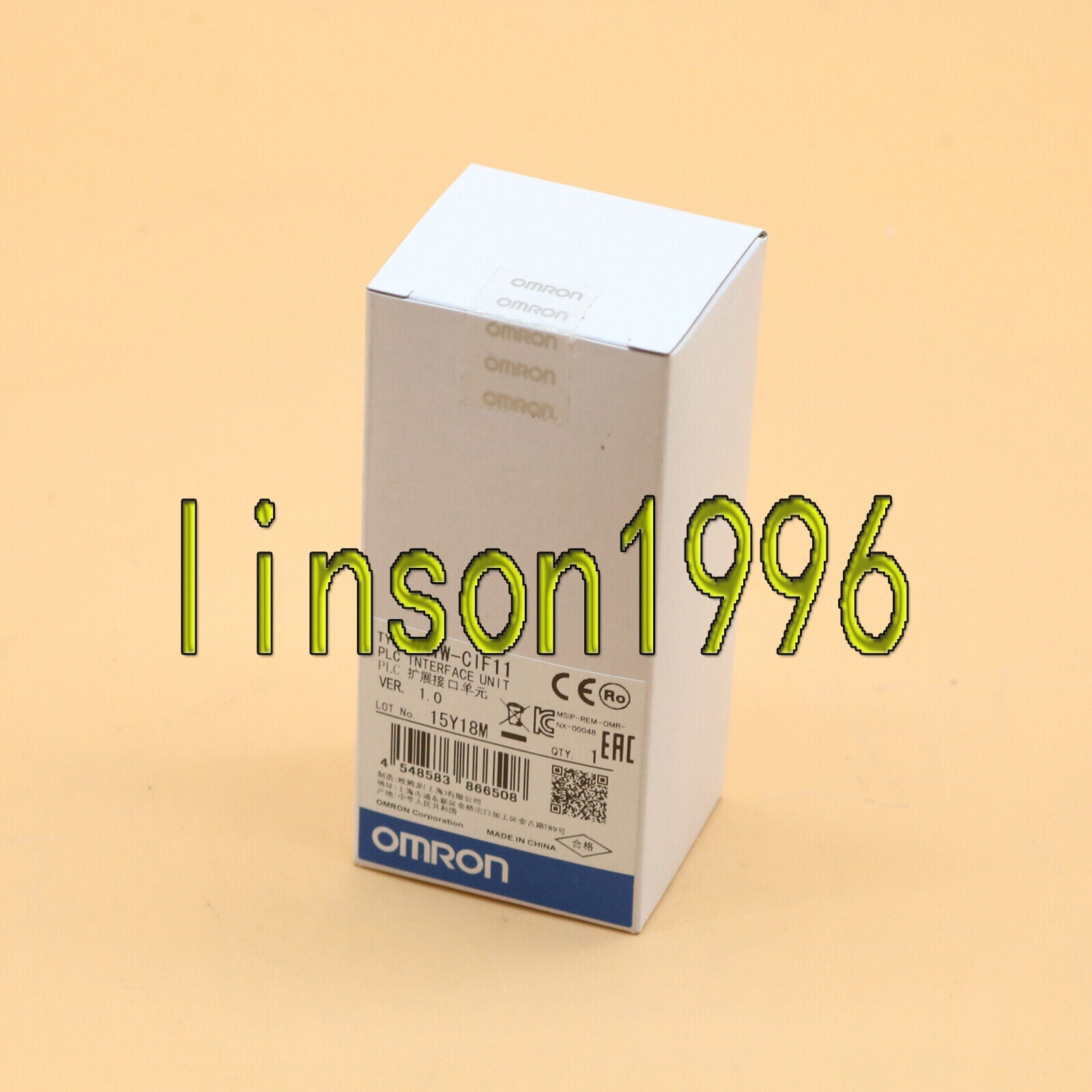 new ONE Omron NX1W-CIF11 Extended interface unit - OMRON