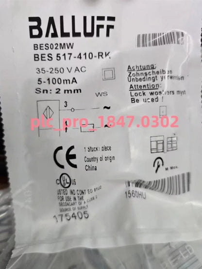 BES 517-410-RK 1PCS Balluff BES02MW Proximity Switch Fast Shipping #k
