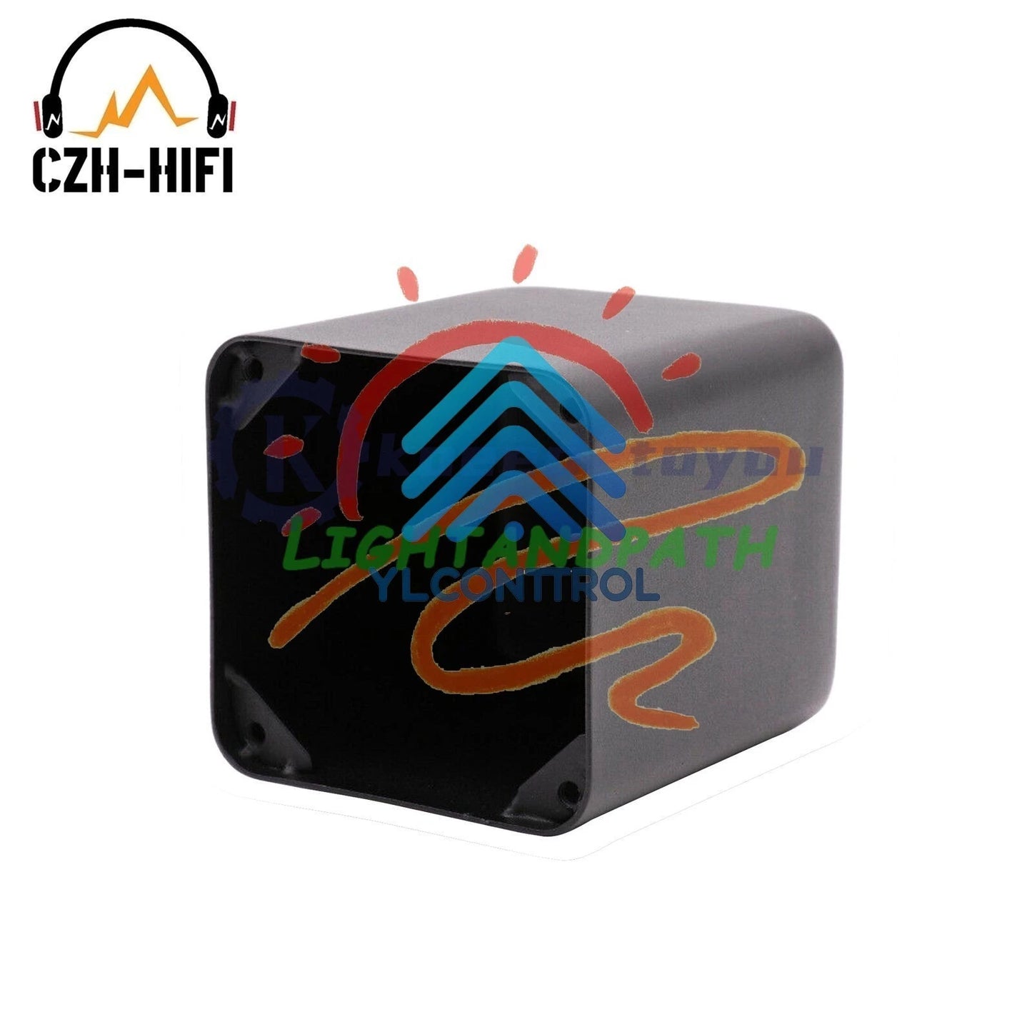 1PC AMPLIFIER TRANSFORMER COVER 85x85x100mm Iron Triode AUDIO Enclosure Case DIY