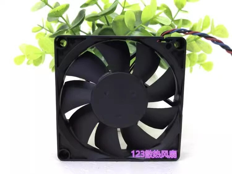 AVC DS08015R12H-006 8015 DC12V 0.50A 3-Wire High Power CPU Cooling Fan