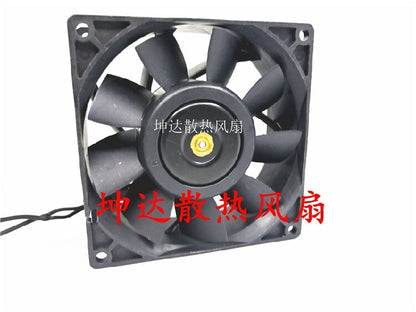 1pcs Delta PFB0912DHE 12V 3.72A 9038 9 cm 4-wire violent car booster fan