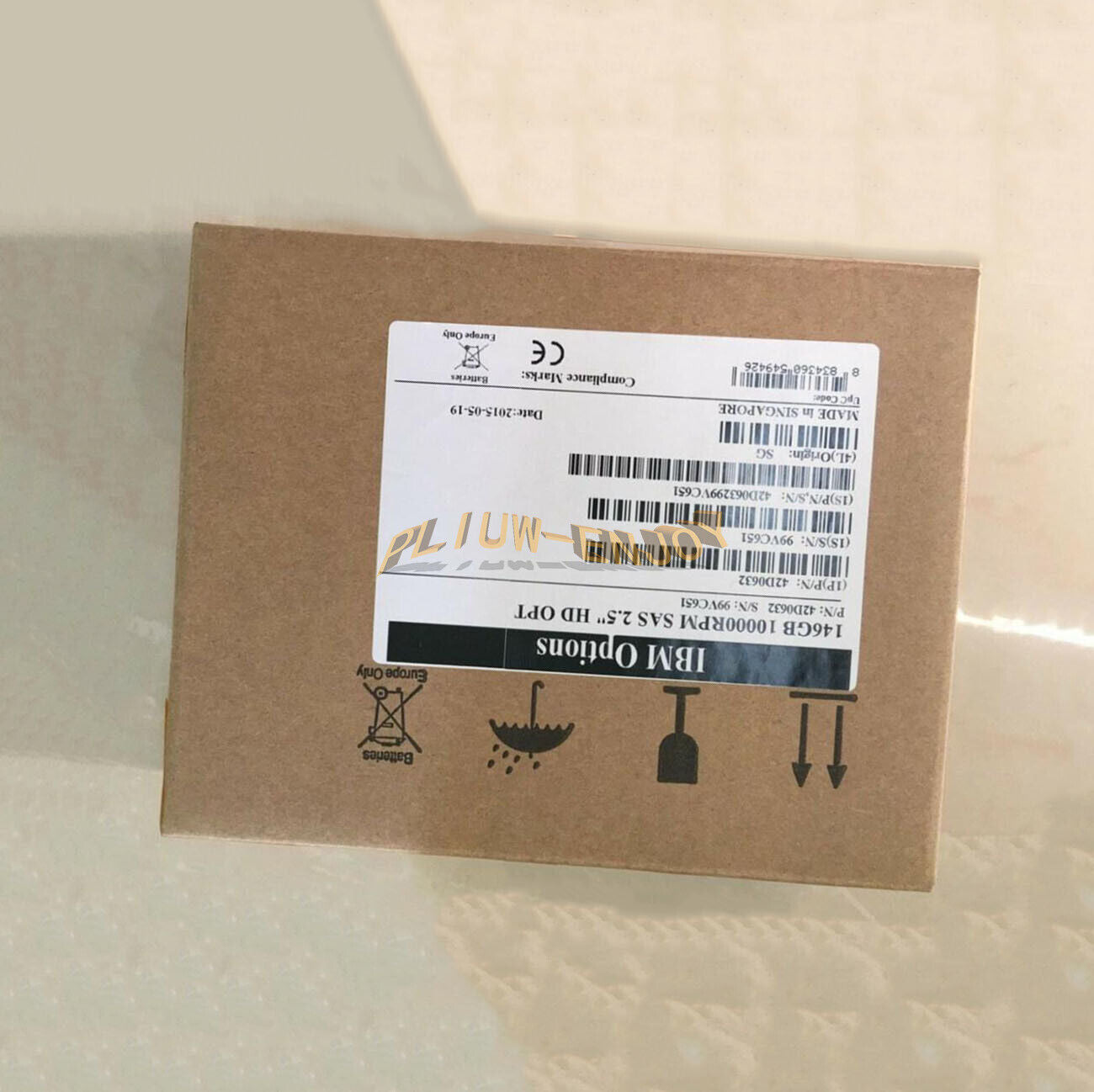 new 1PC IBM 42D0632 42D0633 42D0636 146GB 10K 6GBP/s 2.5" SAS HARD DRIVE - IBM