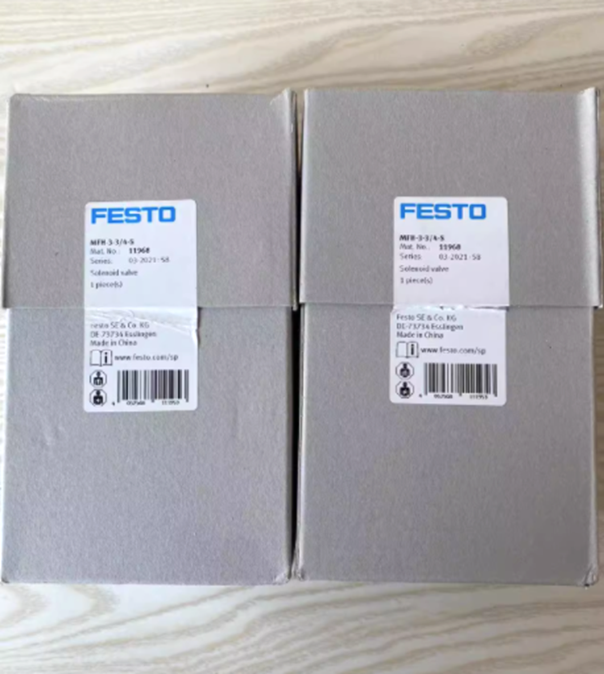 FESTO MFH-3-3/4-S 11968 Solenoid Valve - FESTO