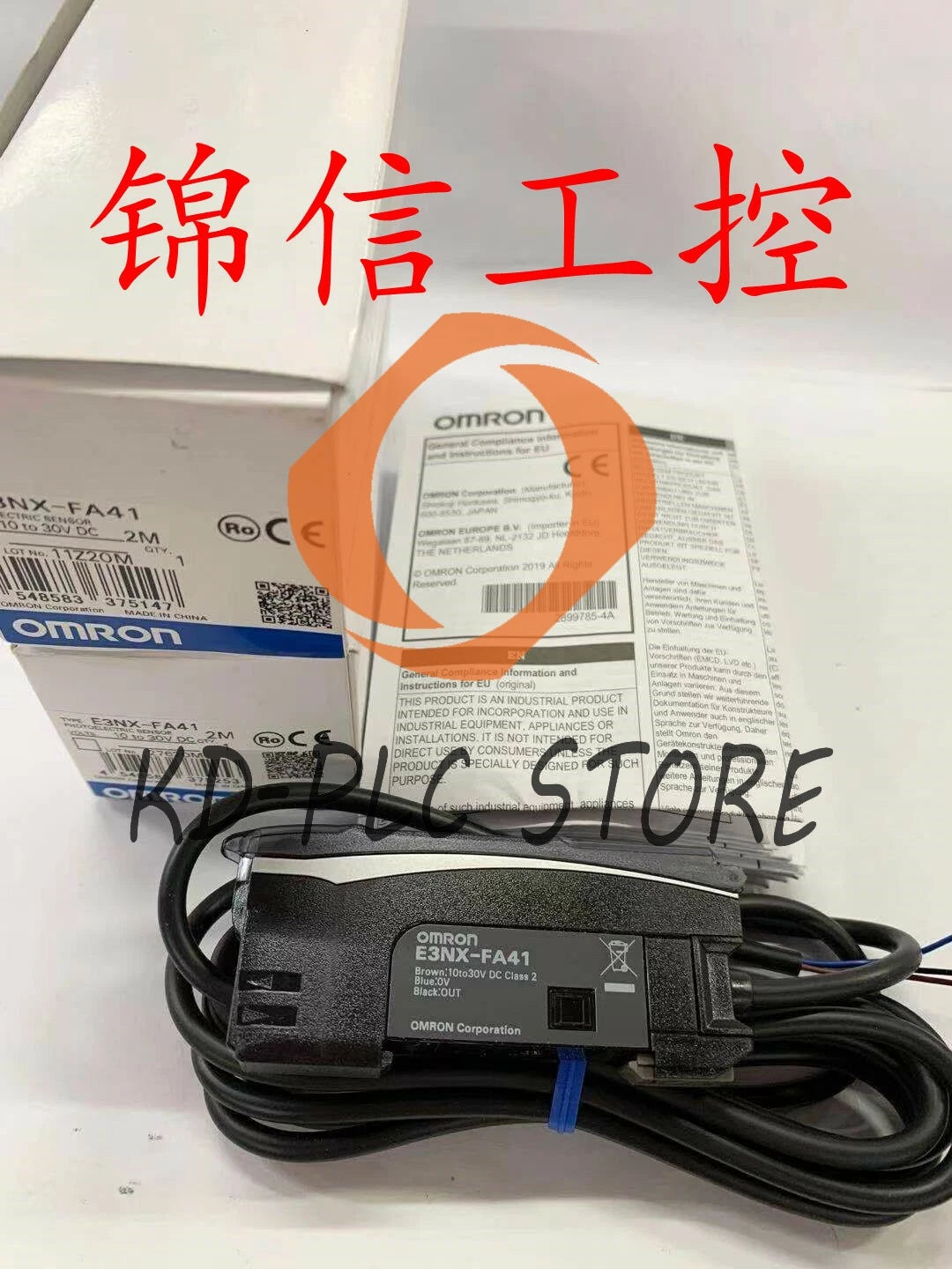 1PCS Omron E3NX-FA41 photoelectric switch sensor