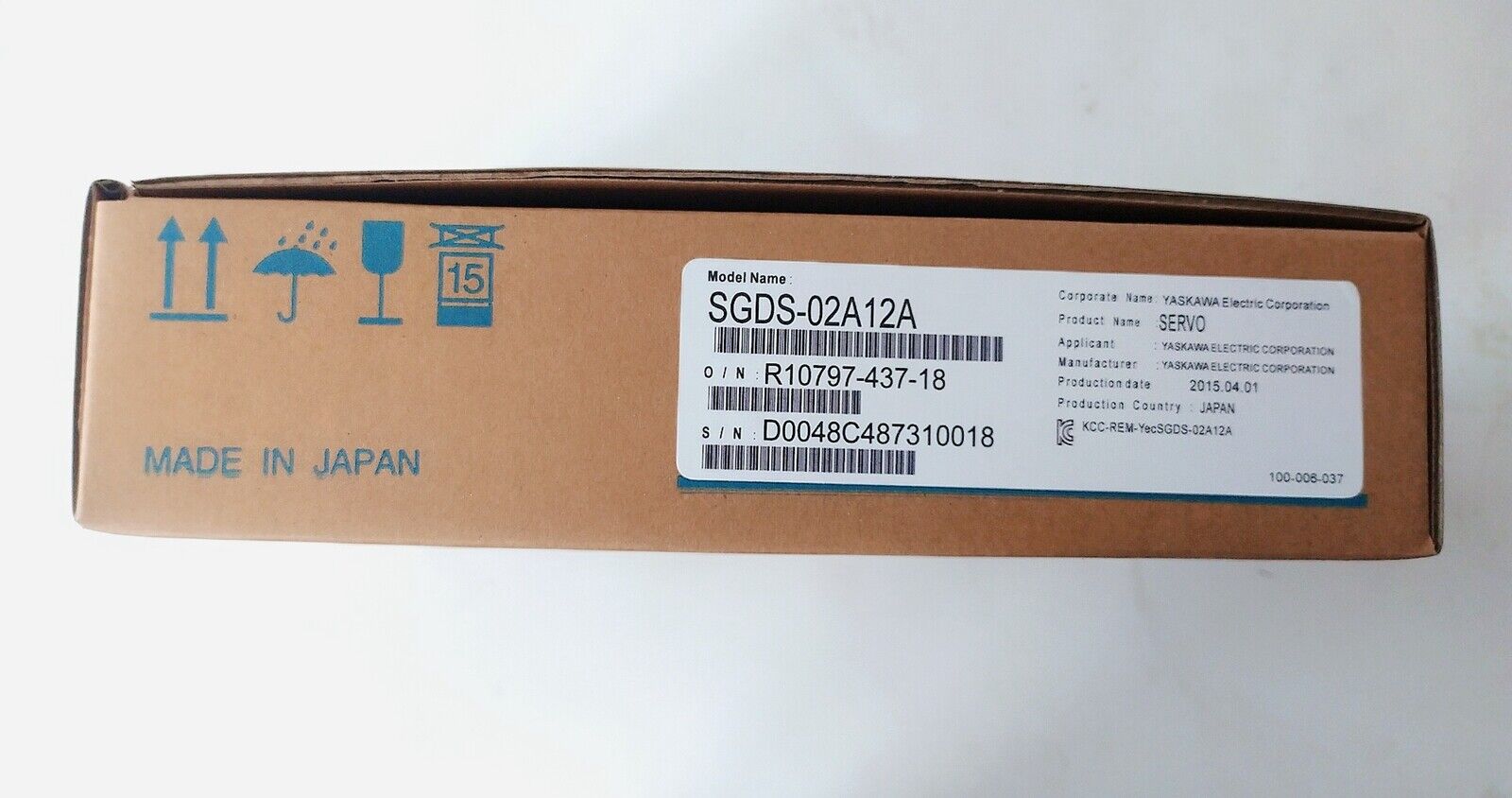 YASKAWA SGDS-02A12A Servo Drive - YASKAWA