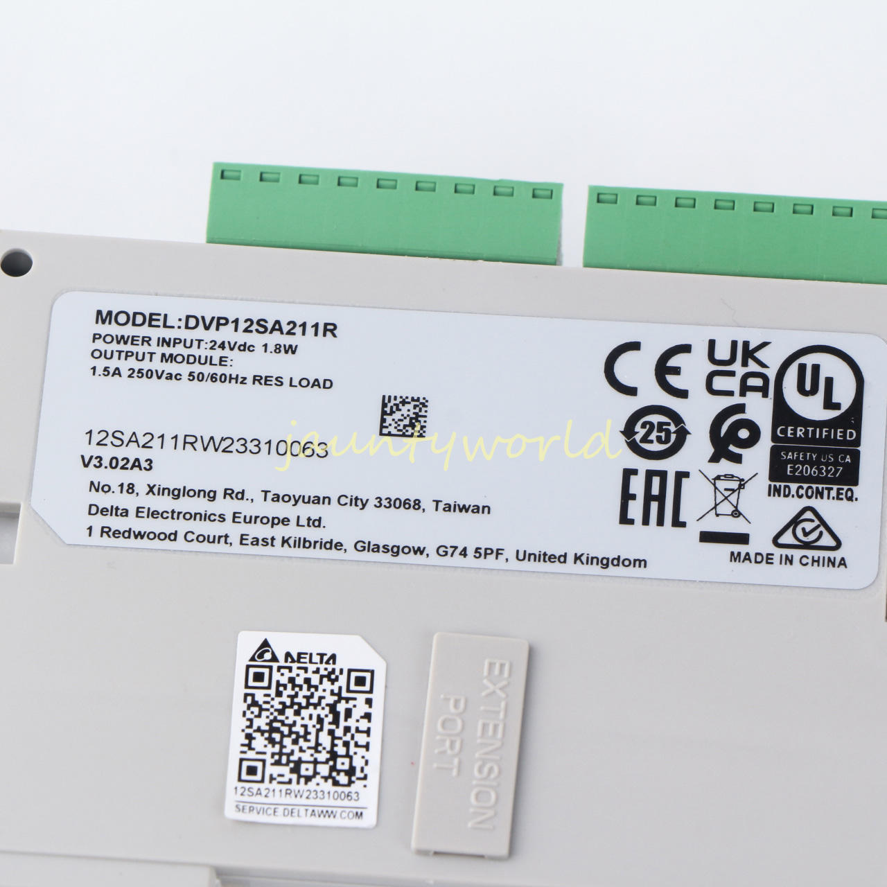 New DELTA DVP12SA211R PLC in Box - DELTA