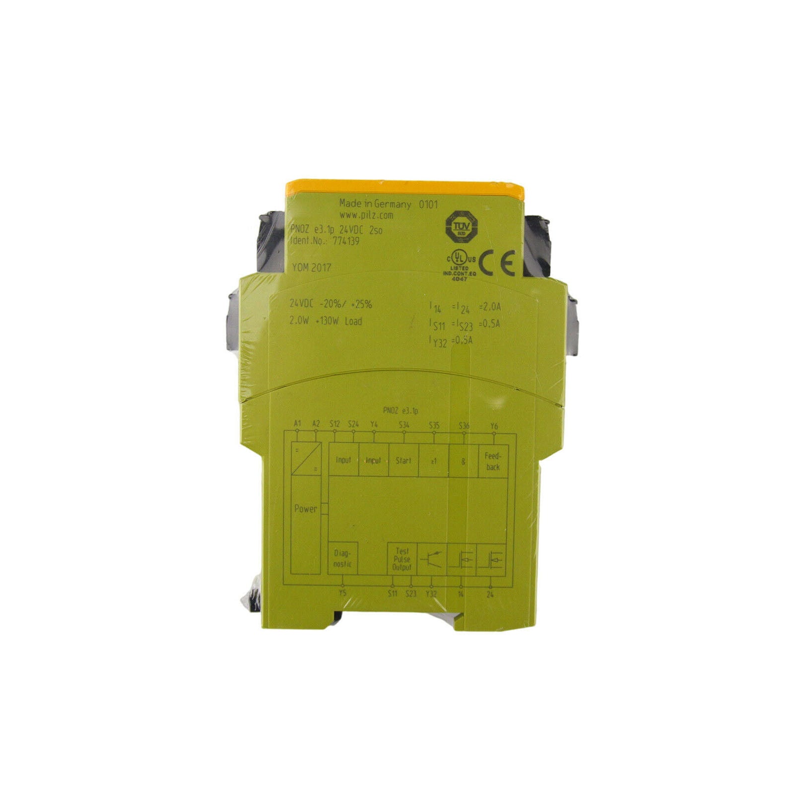 Safety Relay 24VDC – PILZ 774139 PNOZ e3.1p - PILZ